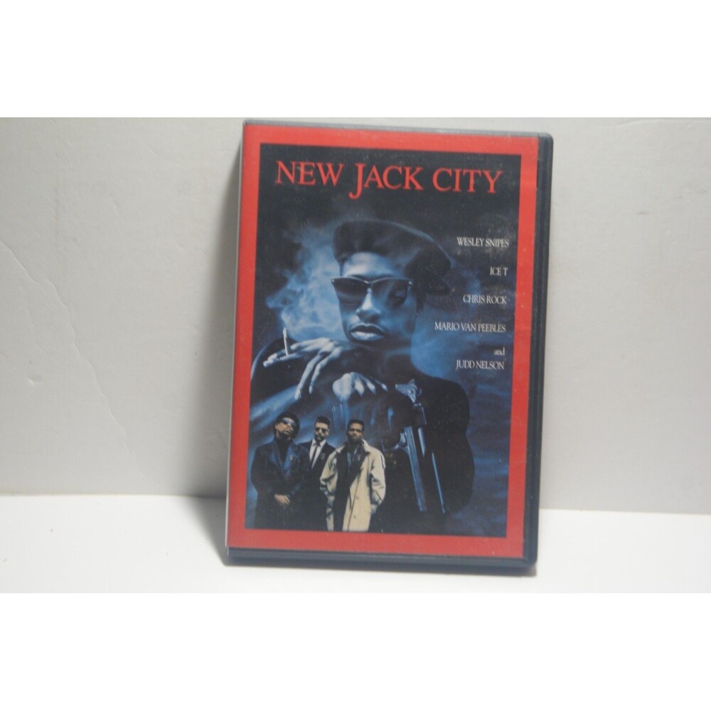 New Jack City DVD 1991 Wesely Snipes Portrayal of Drug Dealer Crack in Action